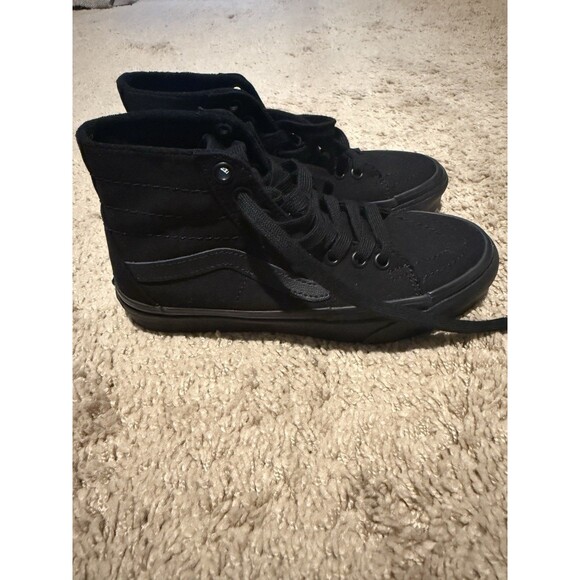 Vans Sk8-Hi Tapered Canvas Black Hi Top Men's 4 Women's 5.5 VN0A4U16BLA New - Picture 5 of 9
